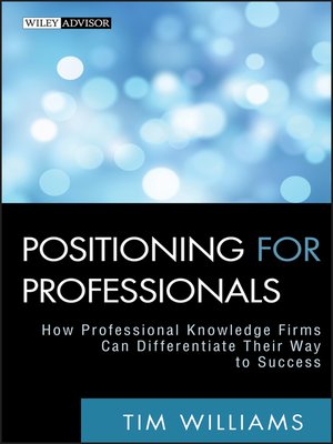 cover image of Positioning for Professionals